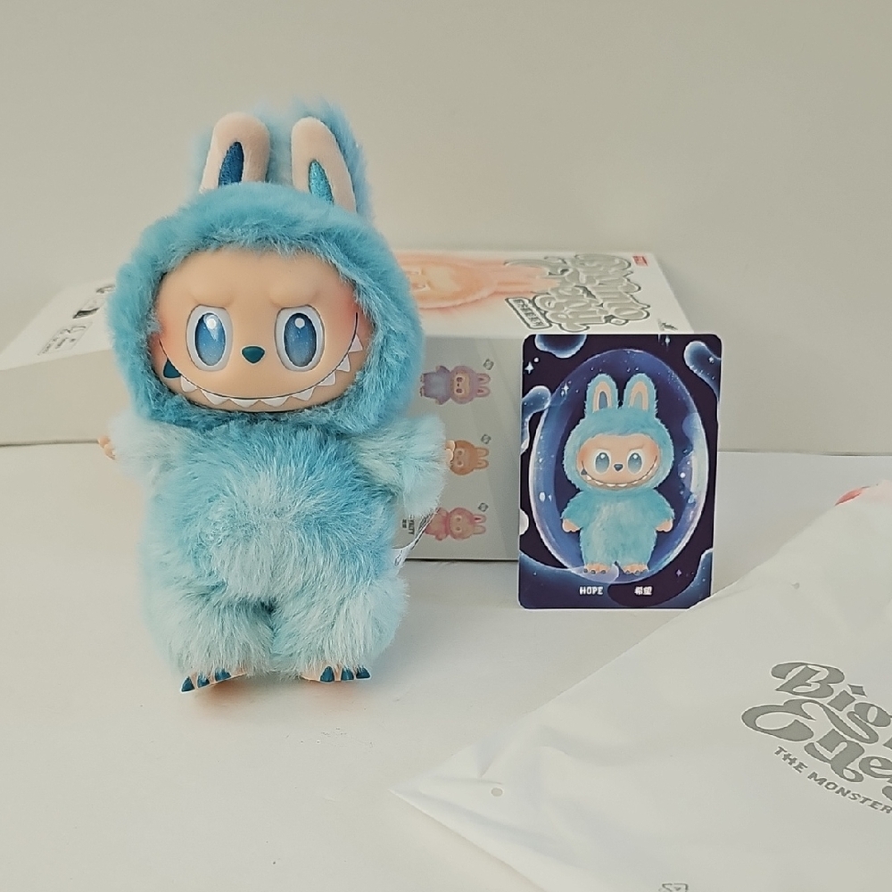 Authentic The Monsters Labubu - Hope Big into Energy Confirmed Open Box